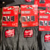 5x Milwaukee XX-Large High Dexterity Cut 5 Resistant Nitrile Dipped Outdoor