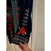 L&B Lucky & Blessed Hooded Cardigan Womens Large Open Front Geometric Floral NWT