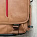 Snugg PU Leather Brown Camel Color 16 Laptop Messenger Shoulder Travel Bag