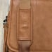 Snugg PU Leather Brown Camel Color 16 Laptop Messenger Shoulder Travel Bag