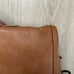 Snugg PU Leather Brown Camel Color 16 Laptop Messenger Shoulder Travel Bag