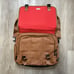 Snugg PU Leather Brown Camel Color 16 Laptop Messenger Shoulder Travel Bag