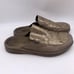 Naot Procida Mule Leather Suede 63407 Golden Cobra Women's 10 EU 41
