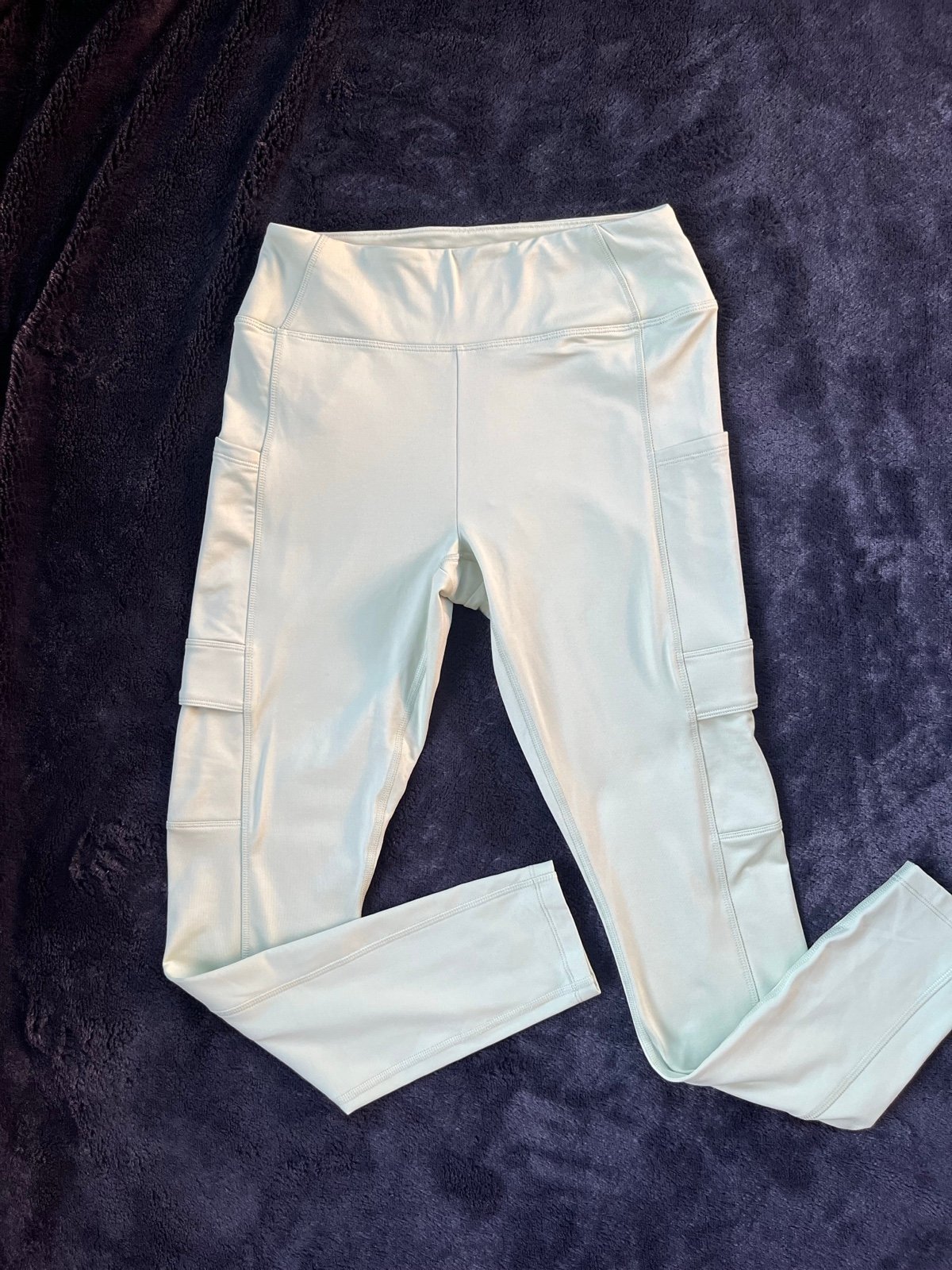 Pink Active by Victoria's Secret Leggings Light Green Medium New With Tags