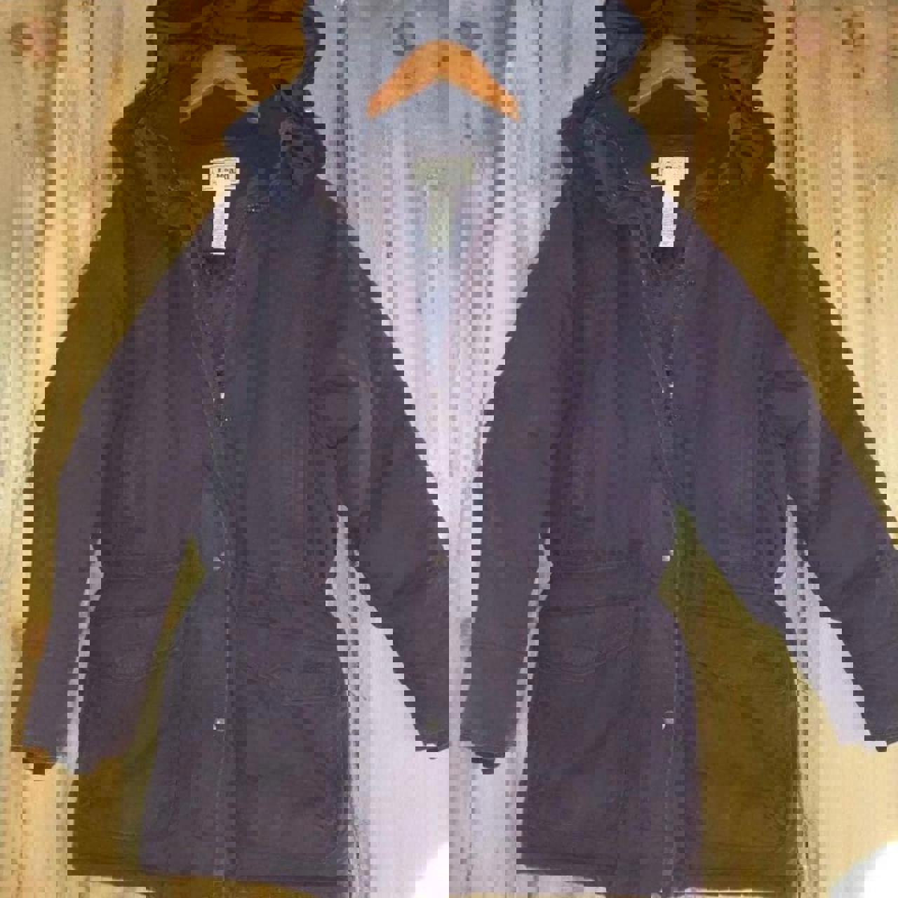 LL Bean Goose Down Ski Parka Puffer Coat Women's Regular Medium Purple