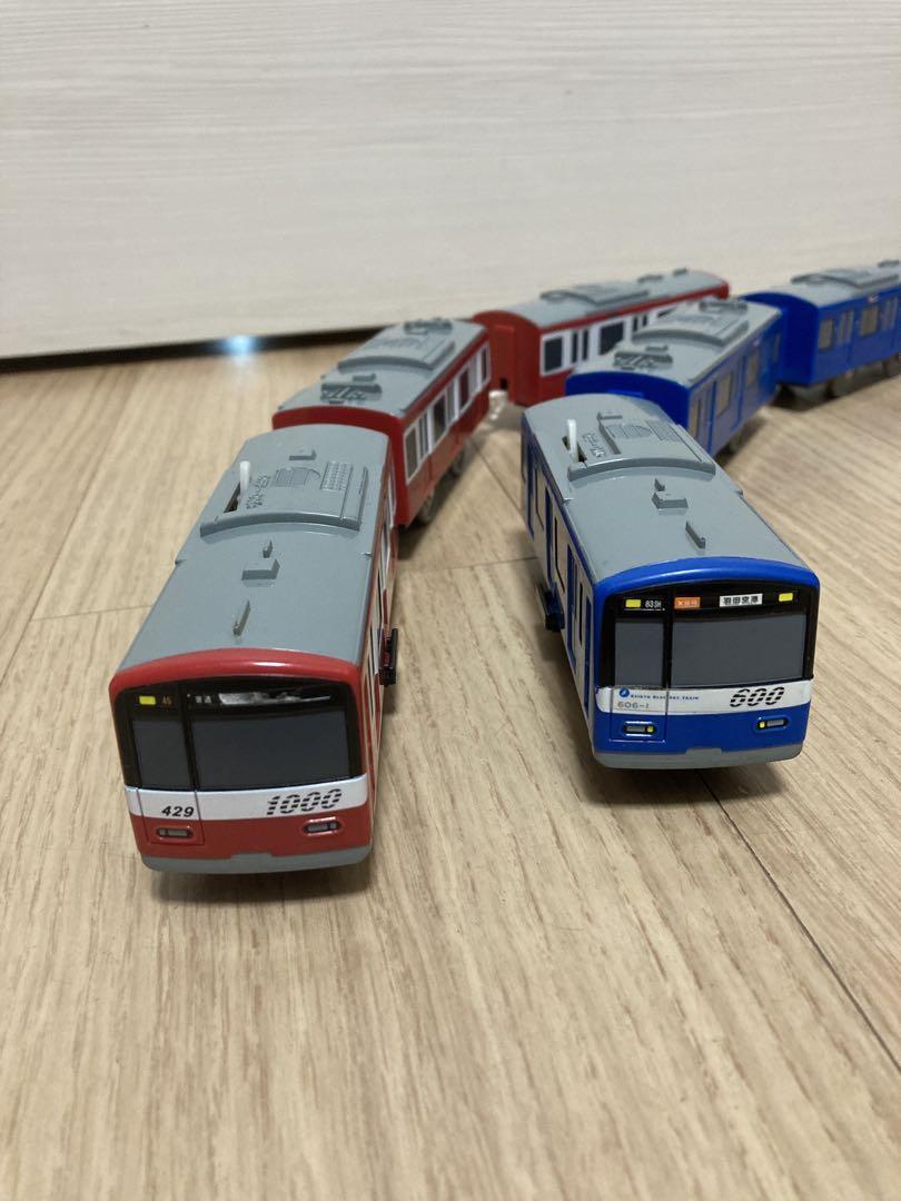 Plarail Keikyu 600 Series Blue Sky Train & Keikyu 1000 Series Ordinary Uraga