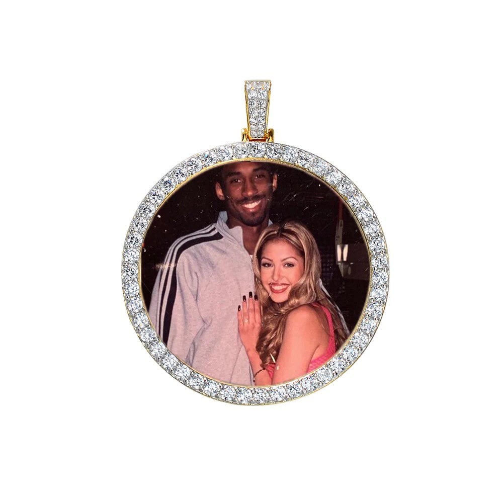 Small 2 Custom Photo Pendant