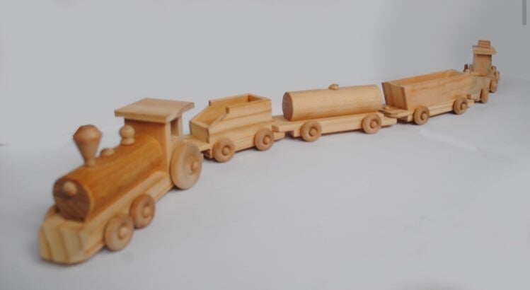 Wood train