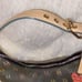 2 Pc VINTAGE DOONEY & BOURKE MONOGRAMMED SHOULDER BAG. Rainbow Zipper Coin Key