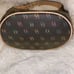 2 Pc VINTAGE DOONEY & BOURKE MONOGRAMMED SHOULDER BAG. Rainbow Zipper Coin Key