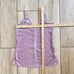 FORTE FORTE Crushed Velvet Top Size S Glitter Dots Lavender Pink Camisole V-Neck