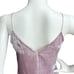FORTE FORTE Crushed Velvet Top Size S Glitter Dots Lavender Pink Camisole V-Neck