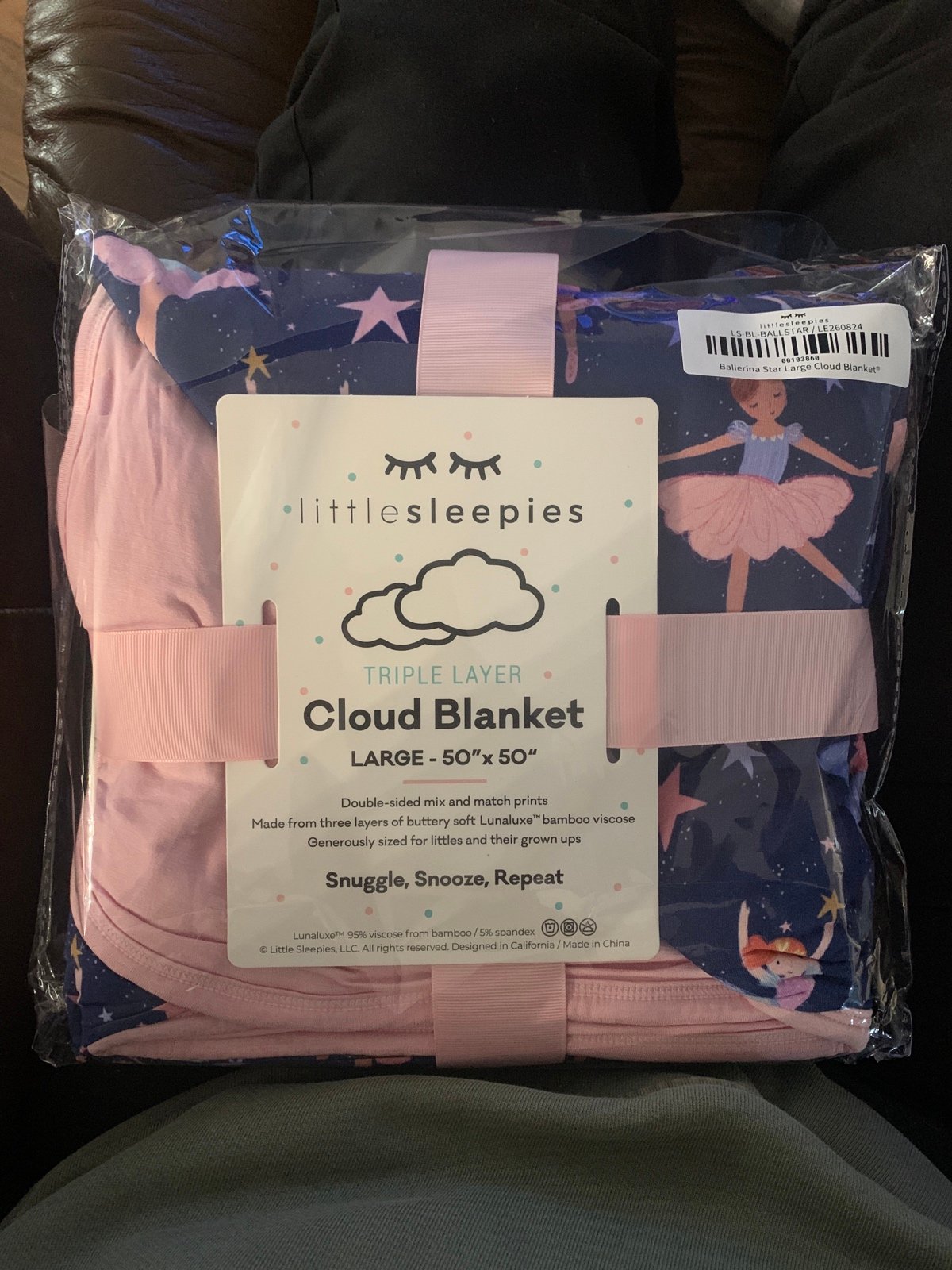 Little Sleepies Ballerina Star Cloud Blanket