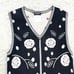 【Excellent Condition】CHANEL Camellia Pattern Knit Vest 02P Size 42