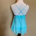VS vintage silk embroidered babydoll lingerie set