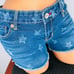 Levi's Shorty Jean Shorts Allover Stars