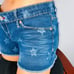 Levi's Shorty Jean Shorts Allover Stars