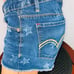 Levi's Shorty Jean Shorts Allover Stars