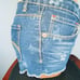 Levi's Shorty Jean Shorts Allover Stars