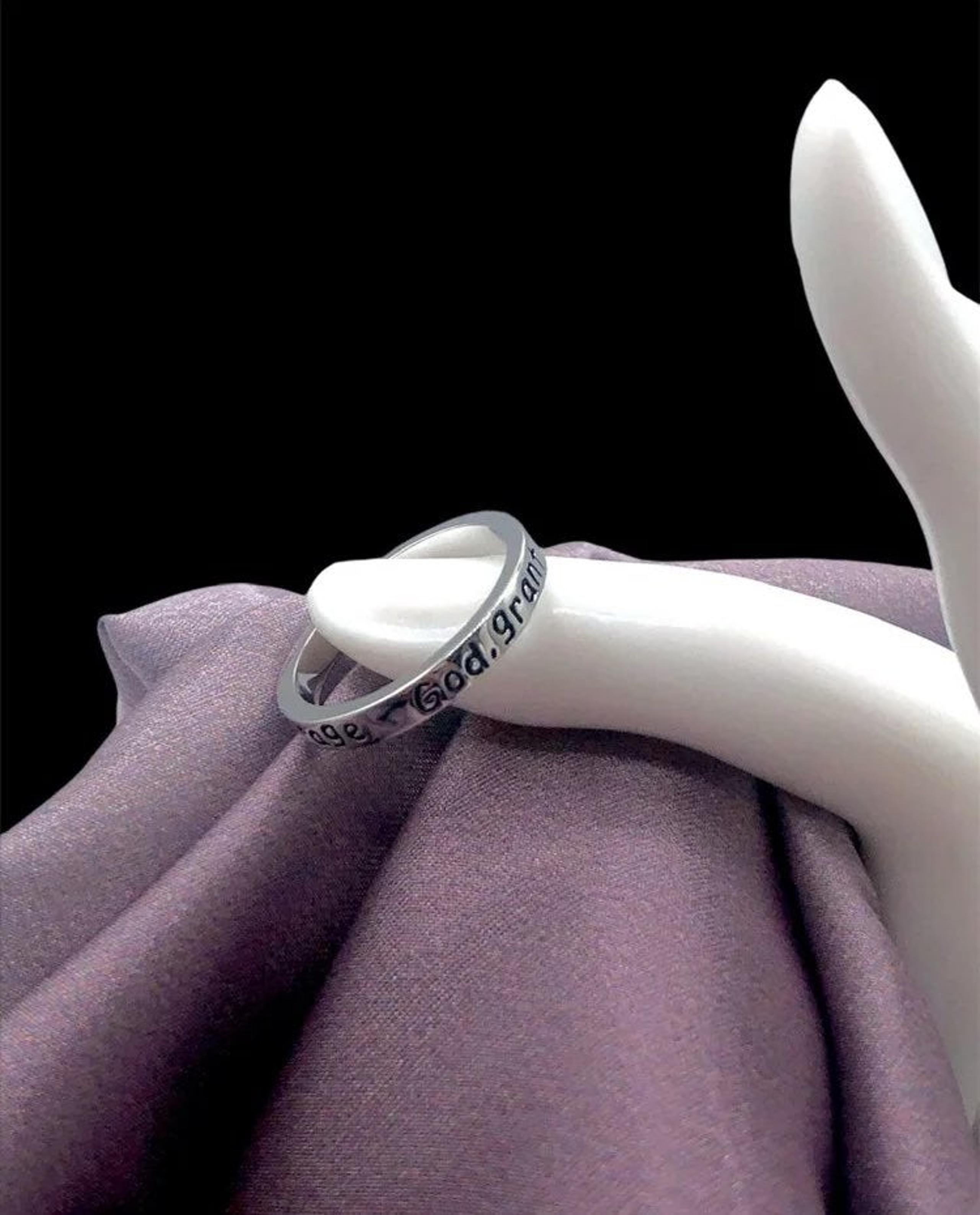 925 Sterling Silver Ring Sz 6