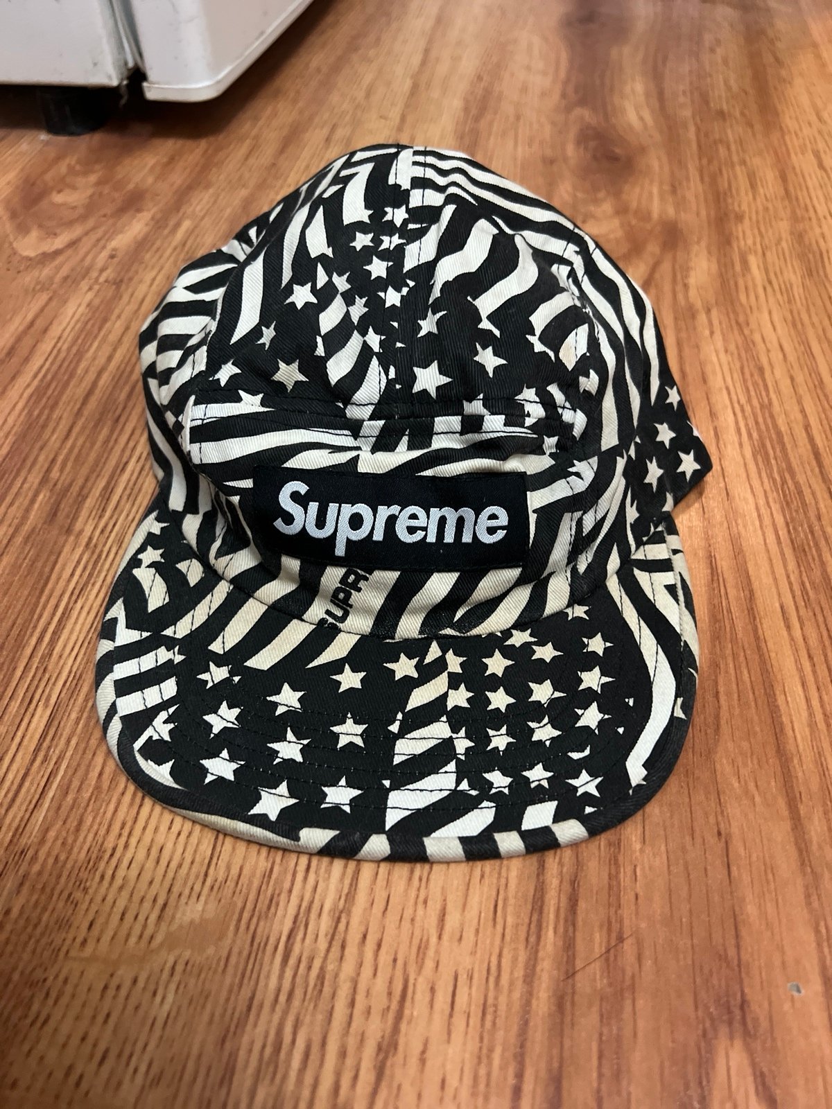 Supreme flag cap