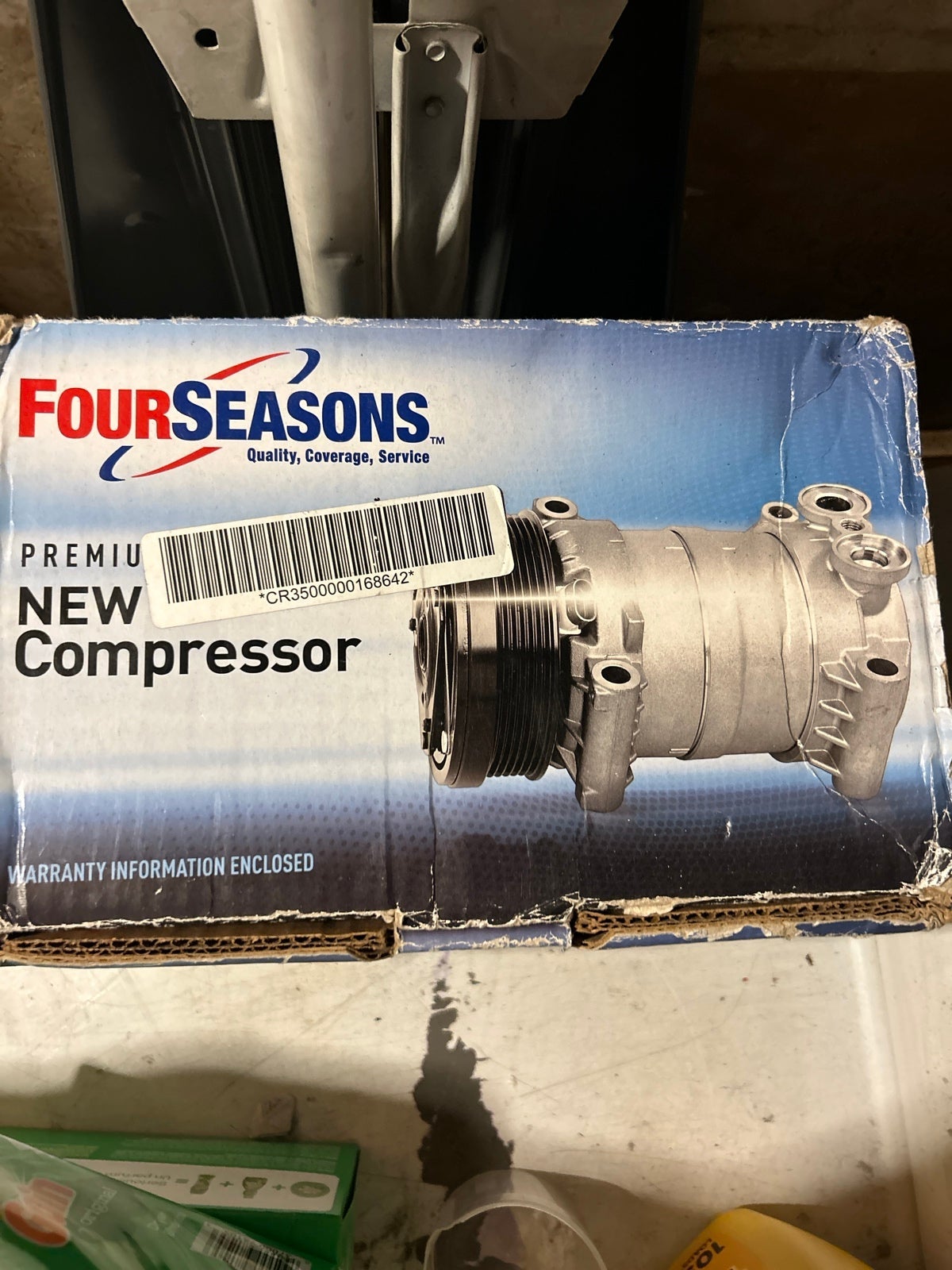 Four Seasons Air Compressor 58987 New