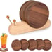 Wooden Coasters for Drinks Funny Coasters Cute Coasters Table Decor Gifts Home D