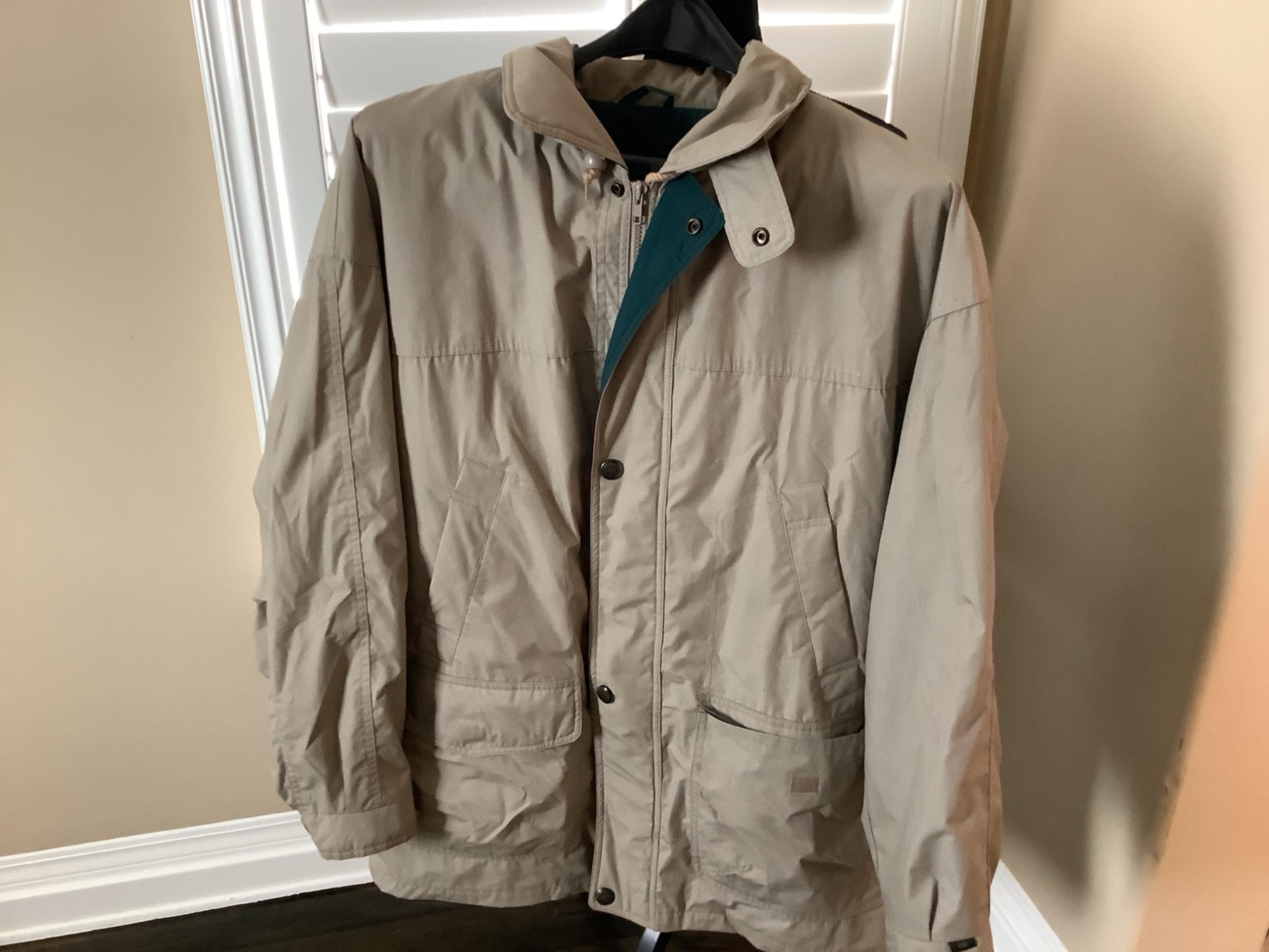 Vintage LONDO FOG RAIN COAT SIZE MEN LARGE AMAZING
