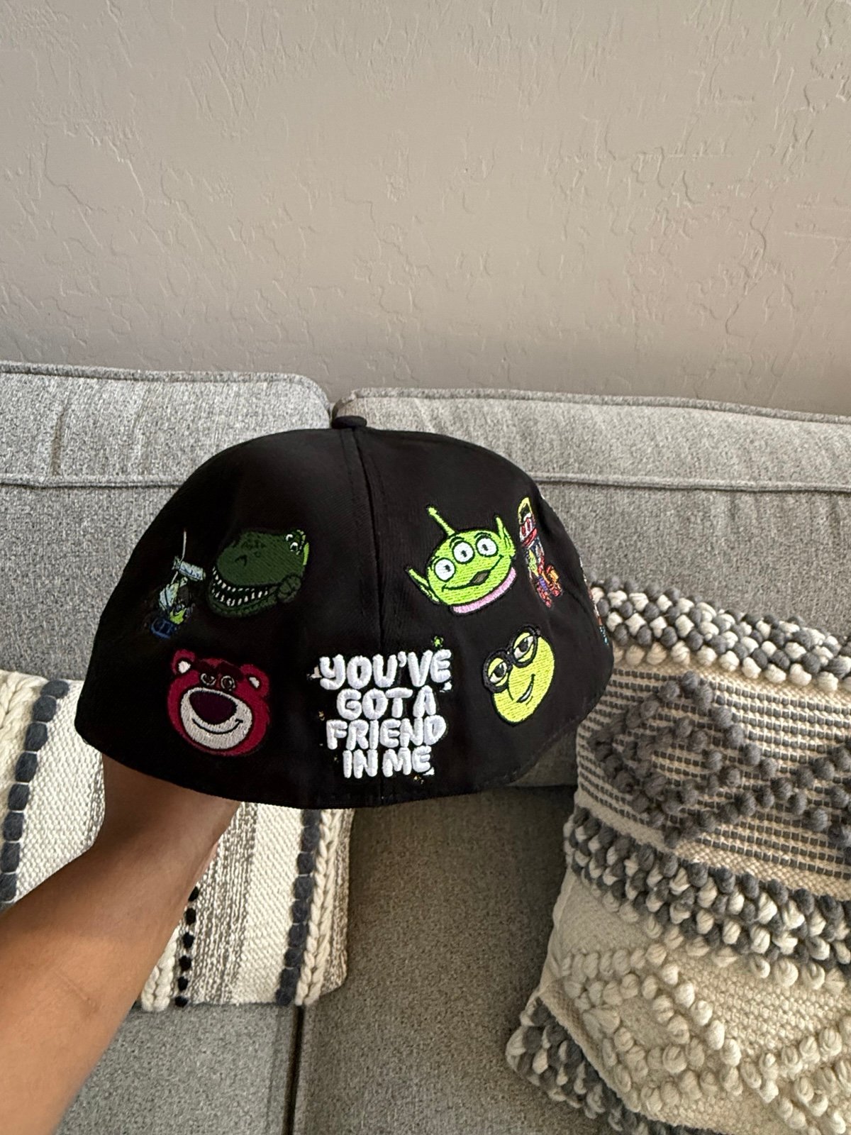 Toy Story lid hat drop 7 3/8