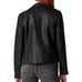 Blanknyc Women's Size L Black Onyx Vegan Leather Cropped Moto Jacket