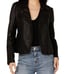 Blanknyc Women's Size L Black Onyx Vegan Leather Cropped Moto Jacket