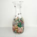 Anthropologie Natalie Lete Carafe Handcrafted Glass Pitcher Floral Woodlands NEW