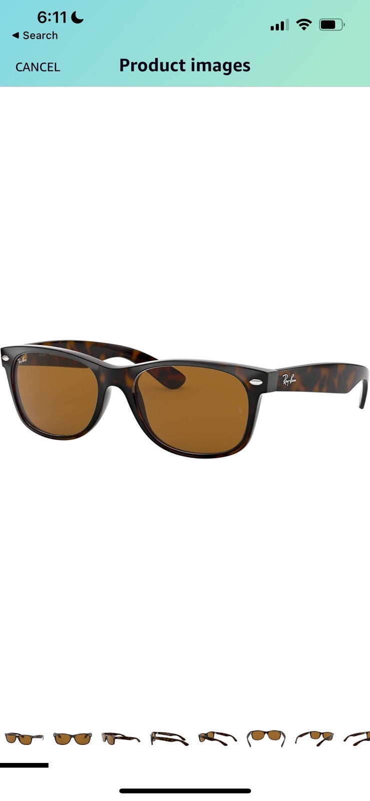 Authentic New Wayfarer Rayban Sunglasses unisex