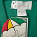Vintage Arnold Palmer Golf Sweater V Neck Large Green Acrylic USA Made NWT