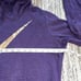Nike Women’s Size Medium Athletic Hoodie Purple Pullover Cowl Neck Sweatshirt