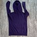 Nike Women’s Size Medium Athletic Hoodie Purple Pullover Cowl Neck Sweatshirt