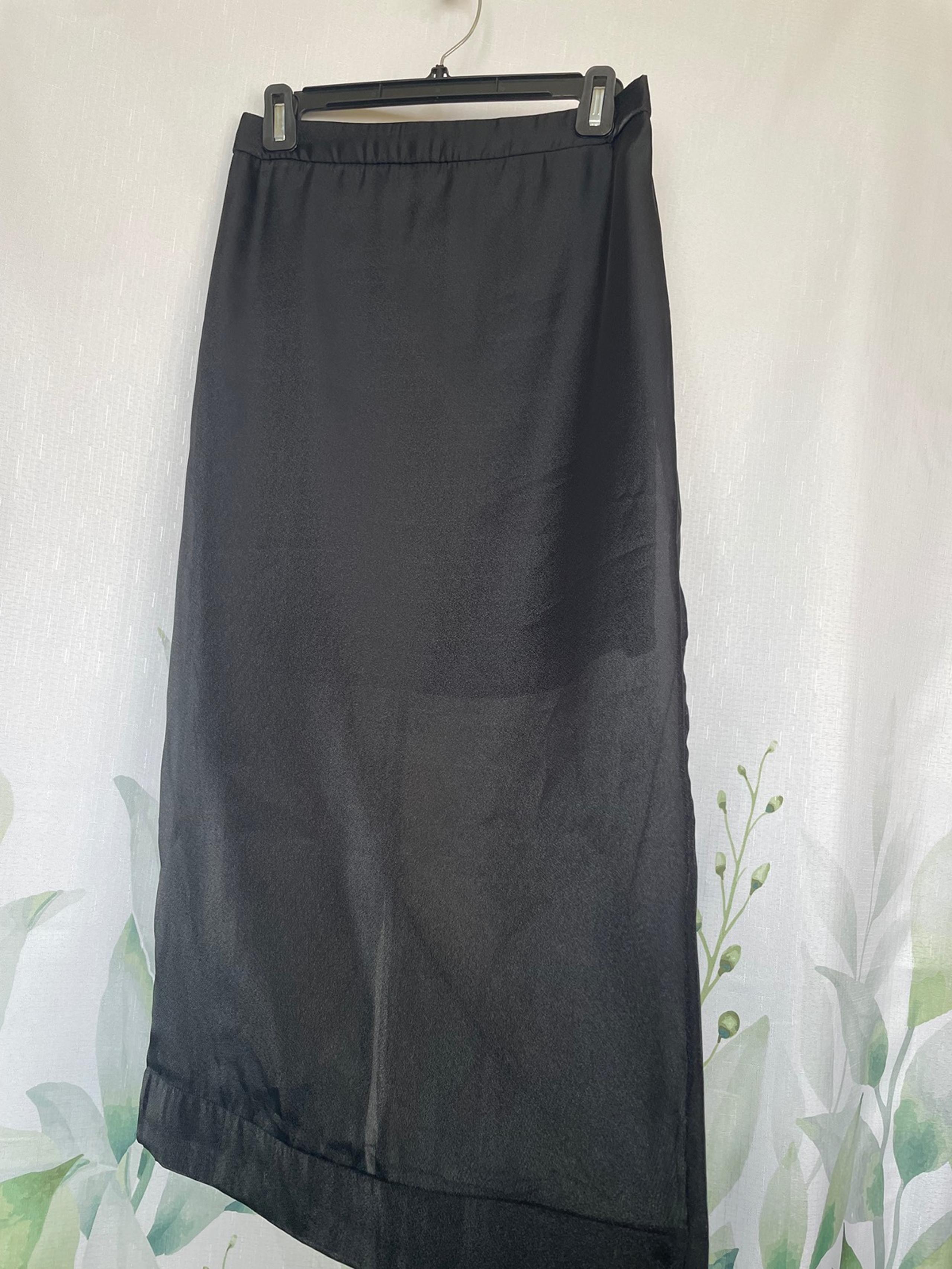 BCBGMAXAZRIA black tulle with glow maxi skirt