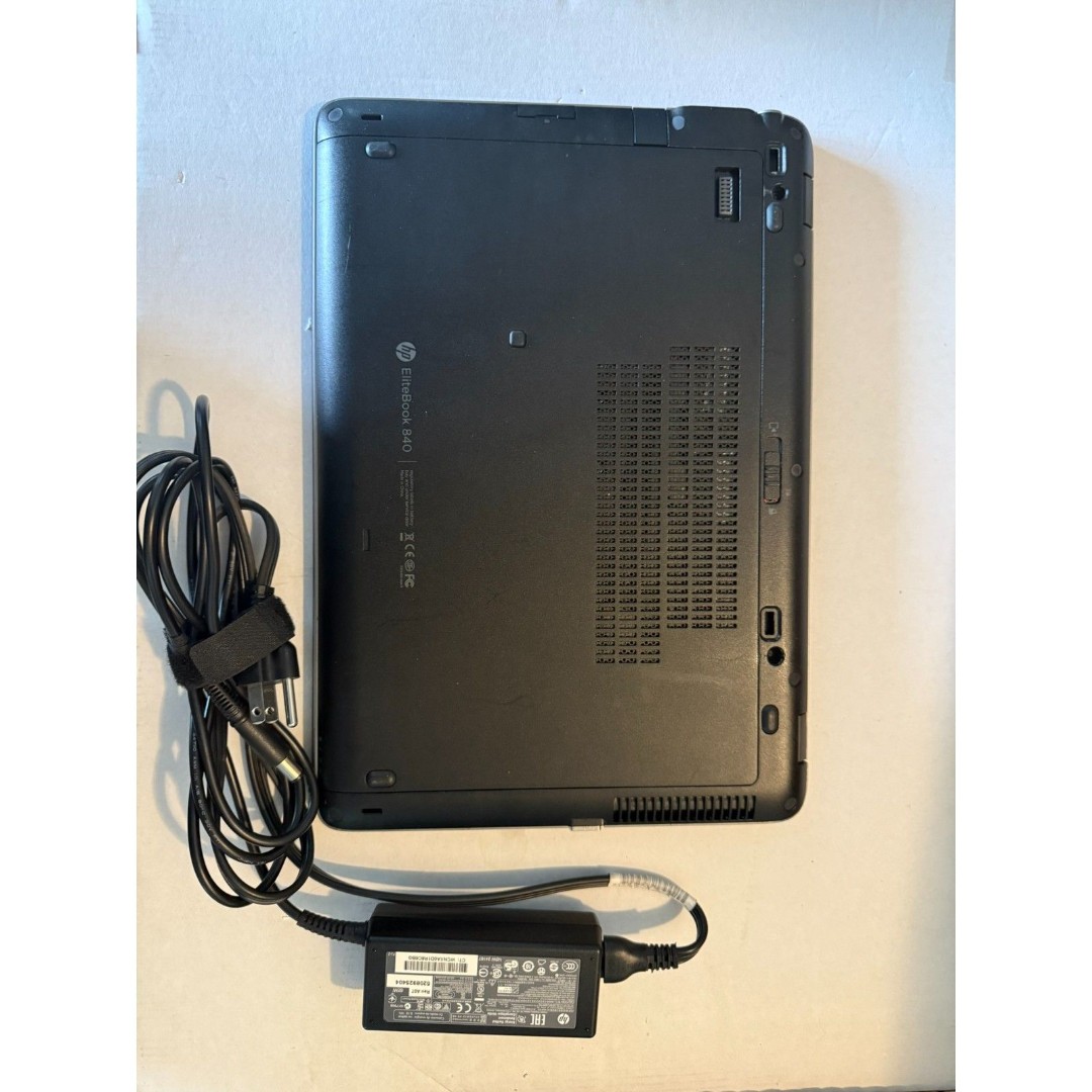 HP Elitebook 840 G2 i5-5300U 2.3GHZ 8GB Ram 256 SSD, 500GB SATA Drive Win 11 Pro