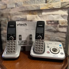 VTech CS6719-2 DECT 6.0 2-Handset Cordless Phone & Bases #VTechCordlessPhones #