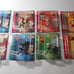 Naruto Anime 3D Figure Key Chains Set of 8 - Official Japan Released Rare OOP