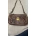 Brahmin Brown Leather Croc Small Shoulder Purse