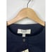 Sea Thora Thread Puff Sleeve Button Down Cotton Top Women's Navy Size: XS NWT