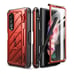 Galaxy Z Fold4 Unicorn Beetle PRO Rugged Case with S-Pen Holder-Metallic Red