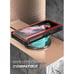 Galaxy Z Fold4 Unicorn Beetle PRO Rugged Case with S-Pen Holder-Metallic Red