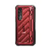 Galaxy Z Fold4 Unicorn Beetle PRO Rugged Case with S-Pen Holder-Metallic Red