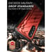 Galaxy Z Fold4 Unicorn Beetle PRO Rugged Case with S-Pen Holder-Metallic Red