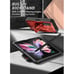Galaxy Z Fold4 Unicorn Beetle PRO Rugged Case with S-Pen Holder-Metallic Red