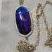 Kendra Scott Rayne Necklace In black Iridescent and gold