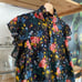 Madewell X No. 6 Silk Beacon Dress in Garden Bouquet