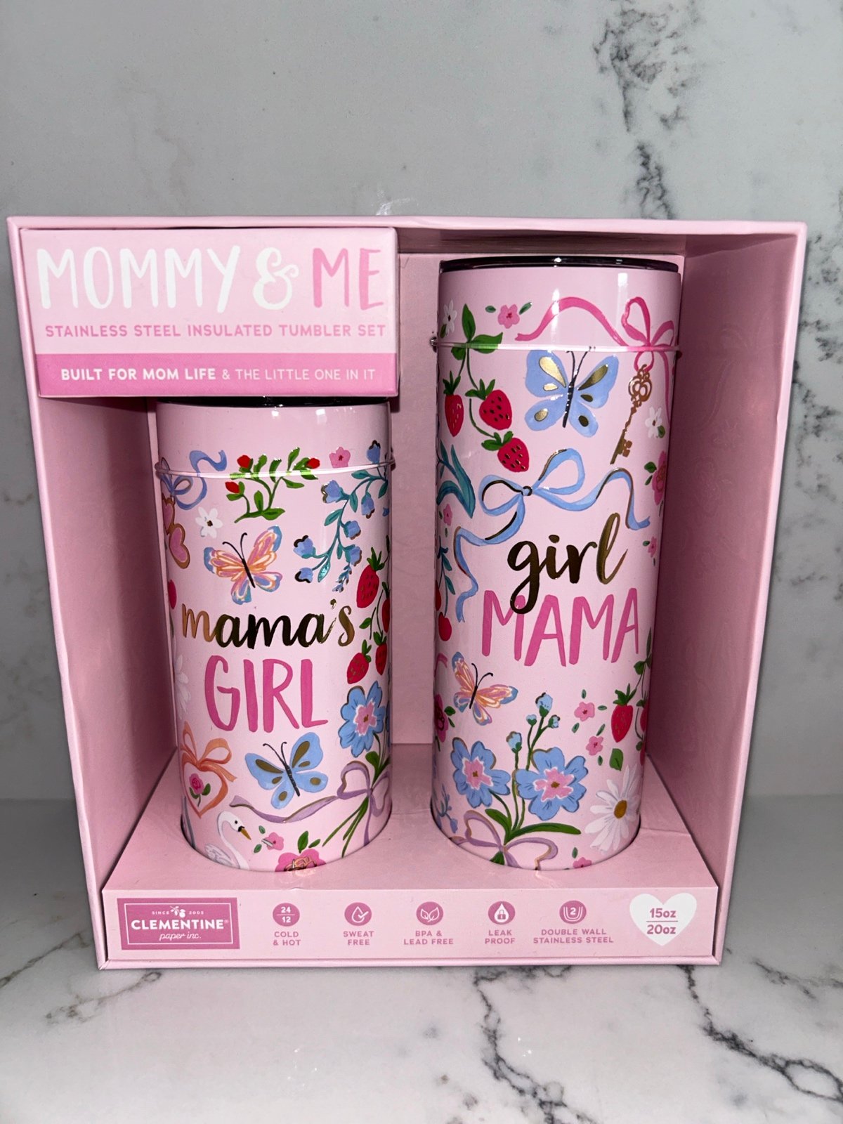 Mommy & Me Tumbler Set